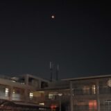 深夜の皆既月食🌛